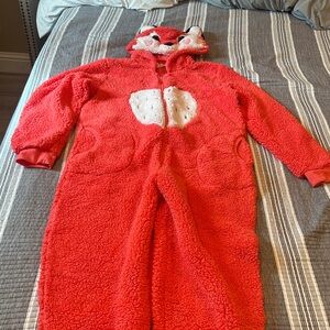 Cozy Red Fox Onesie Pajamas